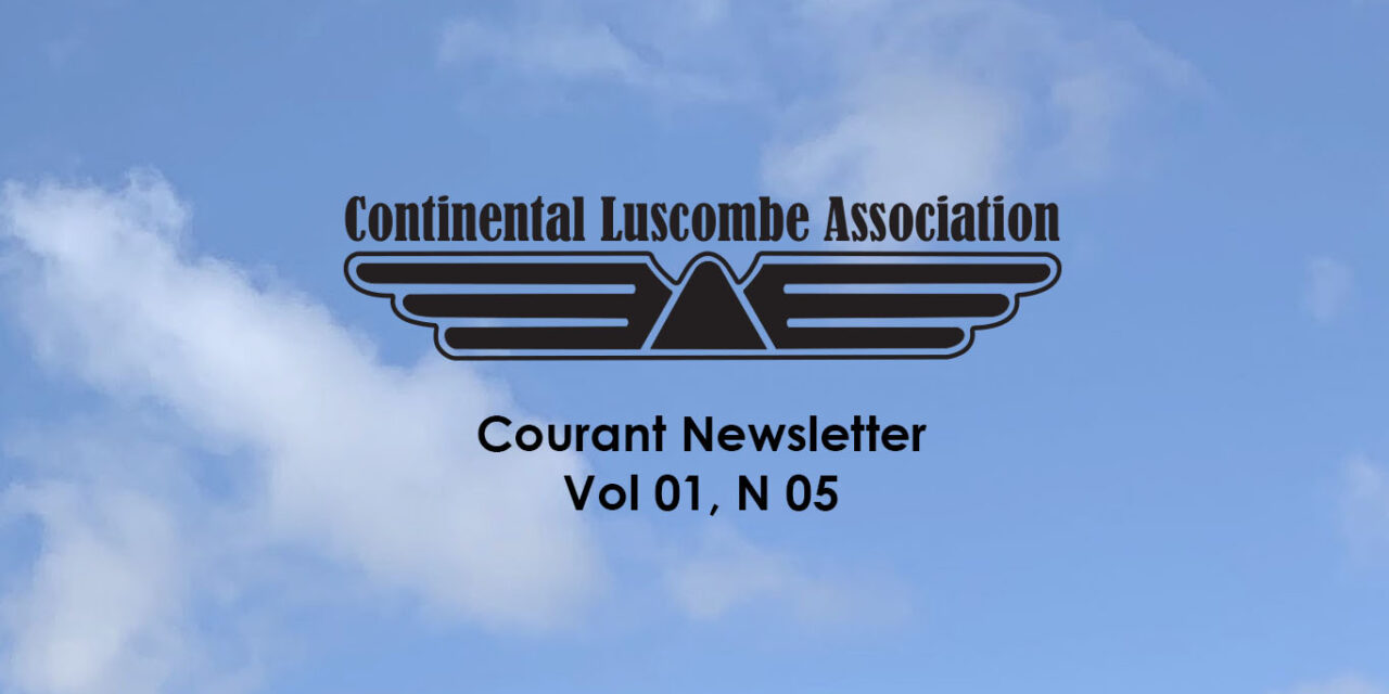 Courant Newsletter v01n05