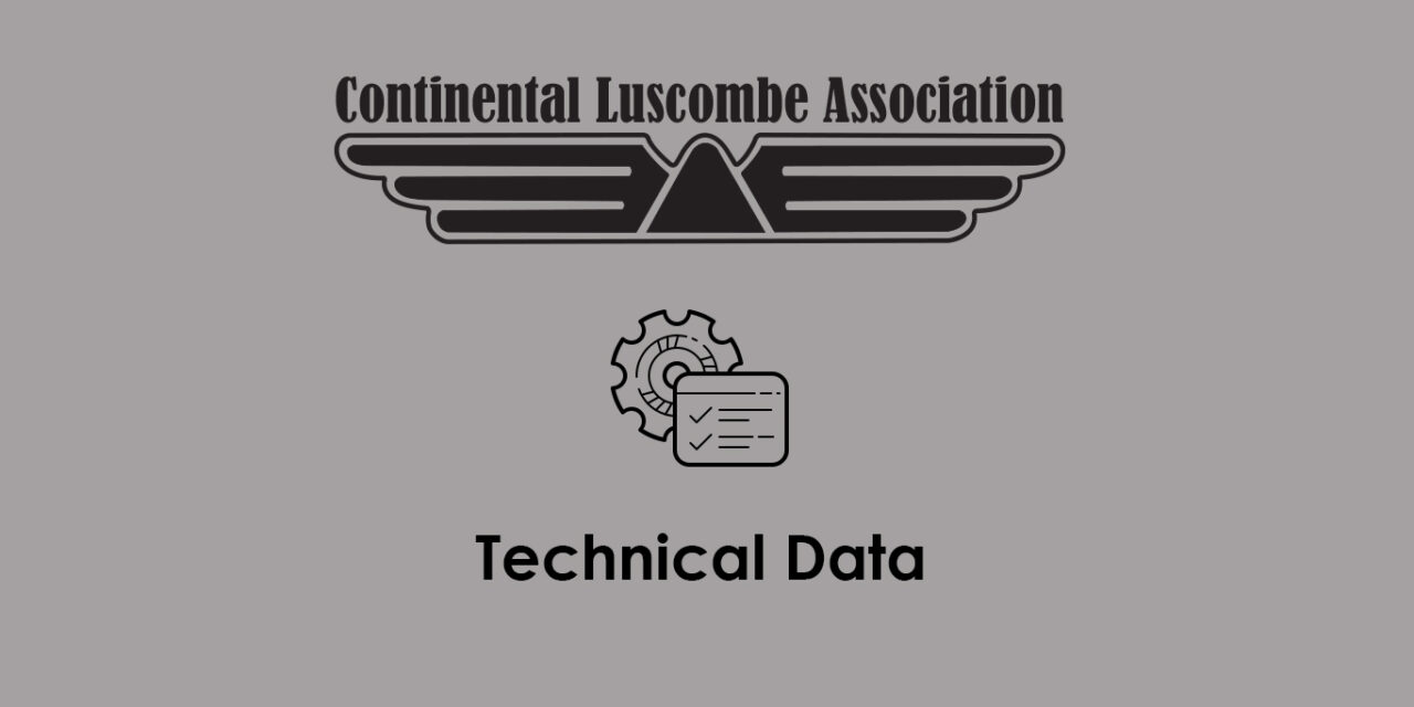 CLA Luscombe Maintenance Database Archive